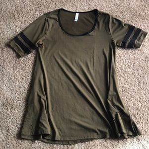 Lularoe top in Olive green